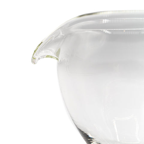 Transparent Glass Gongdaobei, pitcher # 94948