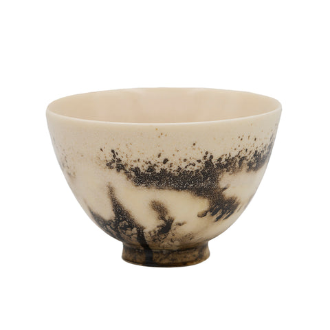 Tasse à thé en porcelaine avec motif émaillé à l'encre #94570, 135ml