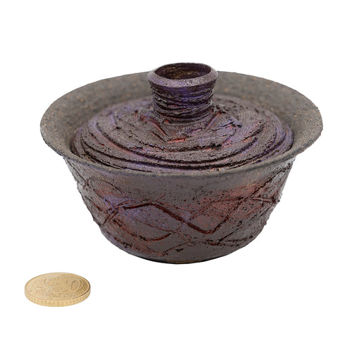 Textured Ceramic Gaiwan with Daqi Lacquer Finish #94572, 135ml