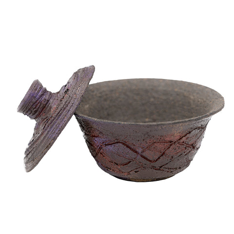 Textured Ceramic Gaiwan with Daqi Lacquer Finish #94572, 135ml