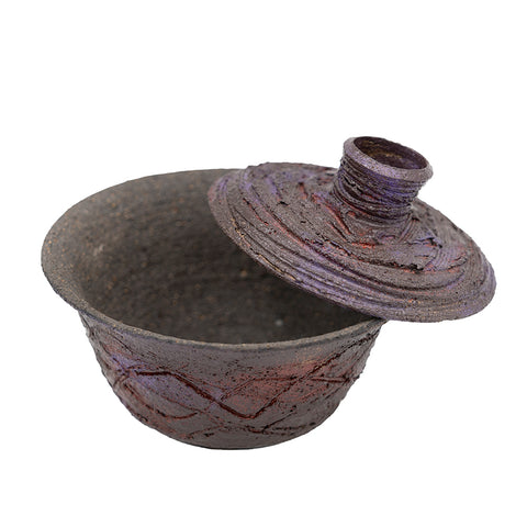 Textured Ceramic Gaiwan with Daqi Lacquer Finish #94572, 135ml