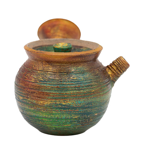 Kyusu “Opal Fire” met Daqi Gongyi-afwerking #94574, 145ml