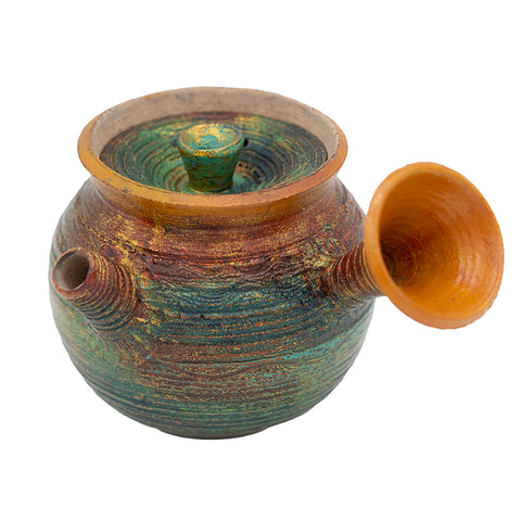 Kyusu “Opal Fire” met Daqi Gongyi-afwerking #94574, 145ml