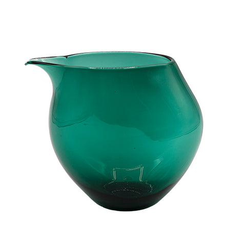 Emerald Green Glas Gongdaobei, Kanne Nr. 94955