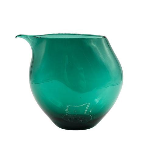 Emerald Green Glas Gongdaobei, Kanne Nr. 94955