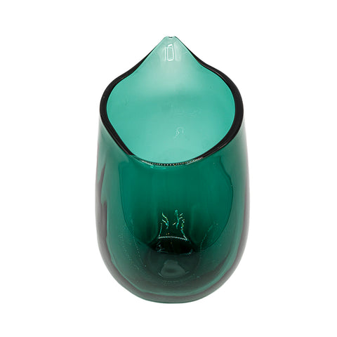 Emerald Green Glas Gongdaobei, Kanne Nr. 94955