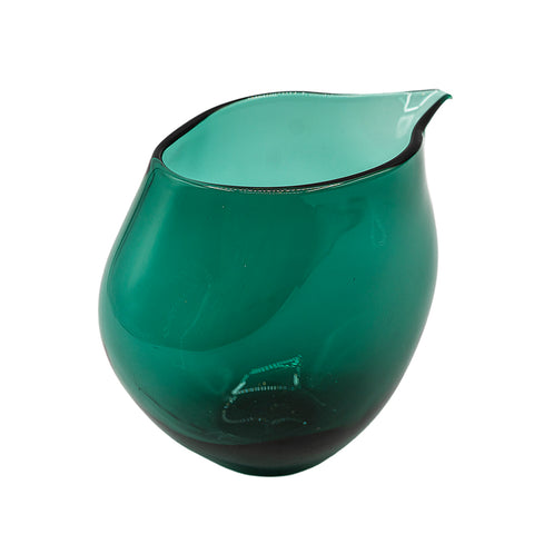 Emerald Green Glas Gongdaobei, Kanne Nr. 94955