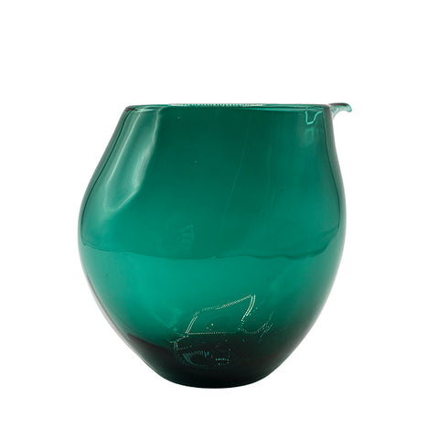 Emerald Green Glas Gongdaobei, Kanne Nr. 94955