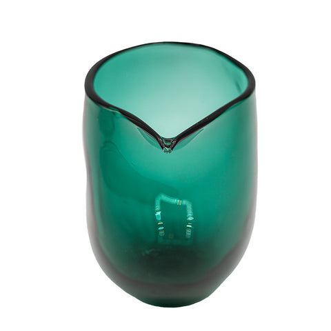 Emerald Green Glas Gongdaobei, Kanne Nr. 94955