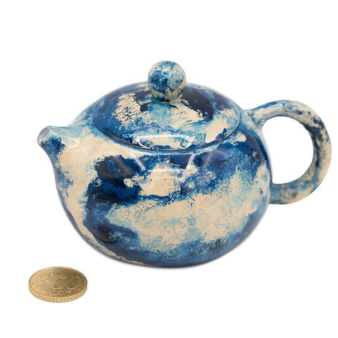 Théière en os de Dehua avec laque Daqi Gongyi, #94581, 215ml