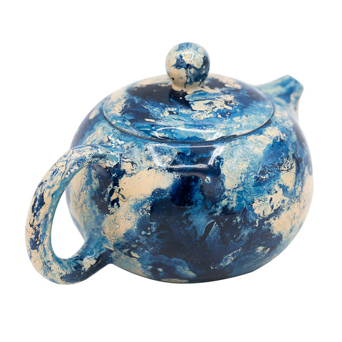 Théière en os de Dehua avec laque Daqi Gongyi, #94581, 215ml