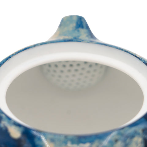 Théière en os de Dehua avec laque Daqi Gongyi, #94581, 215ml