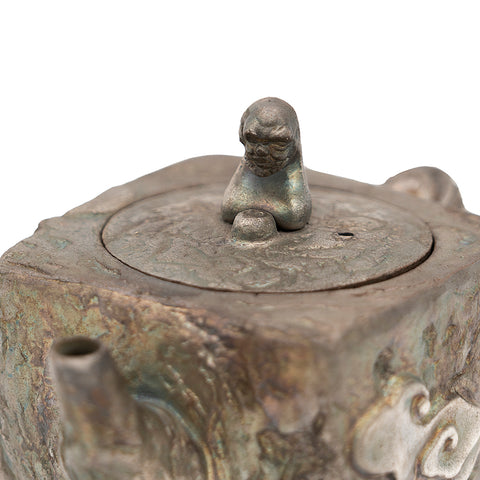 Théière en céramique argentée, #94584, 165ml