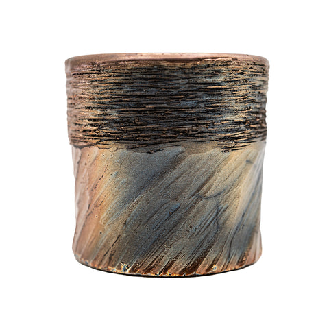 Tasse ronde colorée Dehua cuite au bois n° 94968