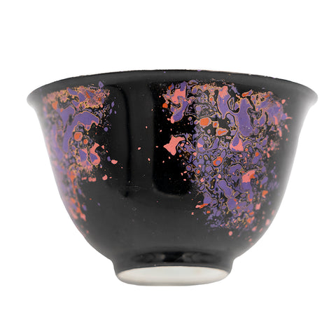 Theekopje, Daqi Gongyi lak op porselein, #95594, 90ml