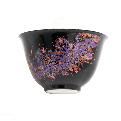 Theekopje, Daqi Gongyi lak op porselein, #95594, 90ml