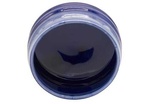 Blau-weiße Matcha-Schale mit Farbverlauf – Lebendige, gerippte Keramik-Teeschale für Matcha-Liebhaber # 93977