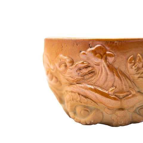 Wood-Fired Dehua Dragon Cup # 94973