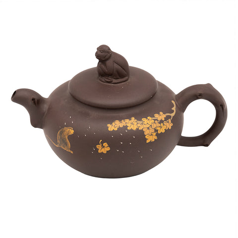 Yixing Theepot, Zisha-klei met Apendeksel, #95601, 210ml