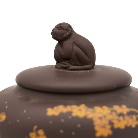 Yixing Theepot, Zisha-klei met Apendeksel, #95601, 210ml