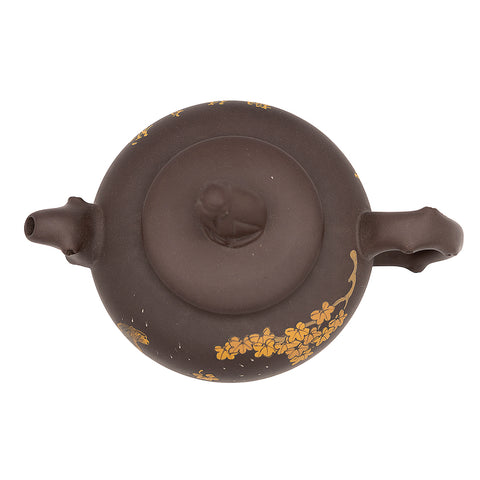 Yixing Theepot, Zisha-klei met Apendeksel, #95601, 210ml