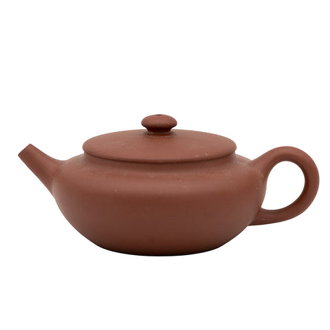 Yixing Theepot, Rode Zisha Klei, #95602, 200ml