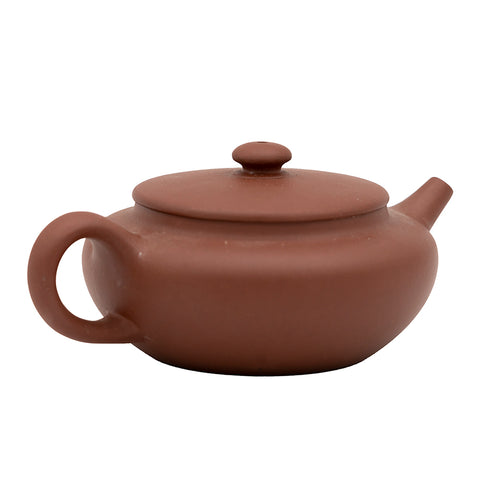 Yixing Theepot, Rode Zisha Klei, #95602, 200ml