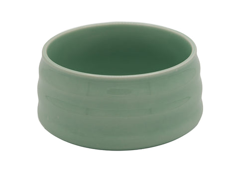 Bol à matcha côtelé vert menthe – Bol à thé en céramique pour une expérience de matcha rafraîchissante # 93979