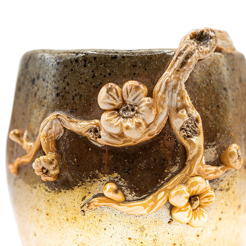 Wood-Fired Dehua Plum Blossom Cup # 94980