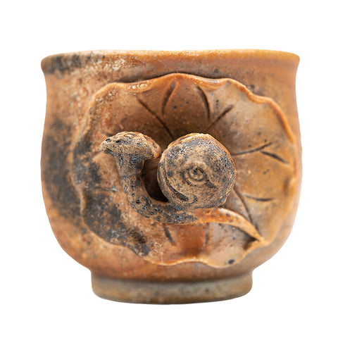 Wood-Fired Dehua Snail Cup # 94981