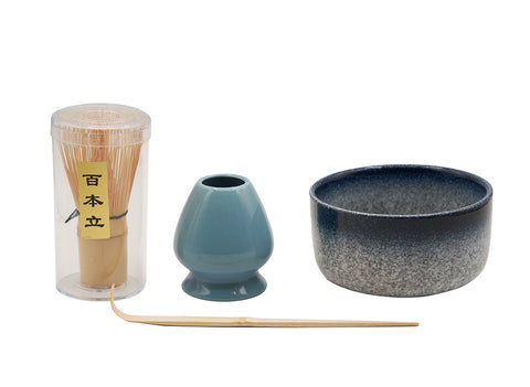 Gradient Blue Matcha Tea Set # 93996