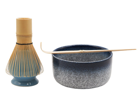 Gradient Blue Matcha Tea Set # 93996