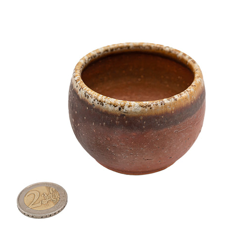 Wood-Fired Dehua Drum Cup # 94986