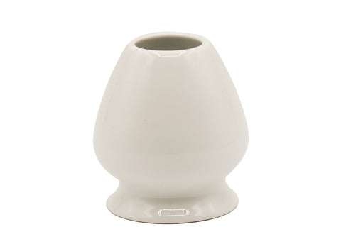 White Porcelain Matcha Whisk Holder # 94114