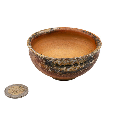 Wood-Fired Dehua Sesame-Dot Wide Cup # 94988
