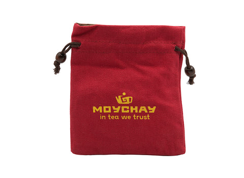 Teaware Travel Pouch Red color # 94295