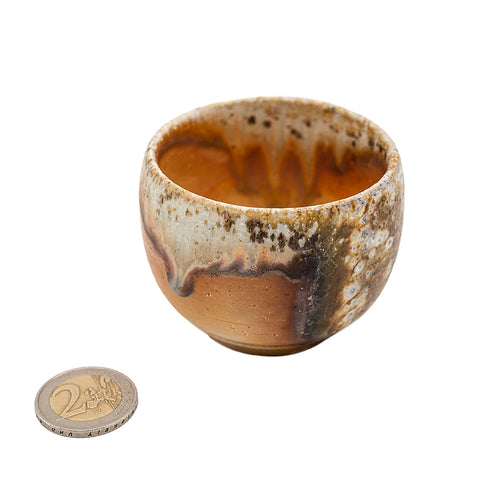 Holzgefeuerter Dehua Kleiner Wassertropfen-Trommelbecher # 94992