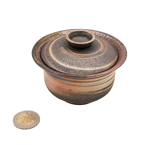Wood-Fired Dehua Marbled-Clay Gaiwan # 94996