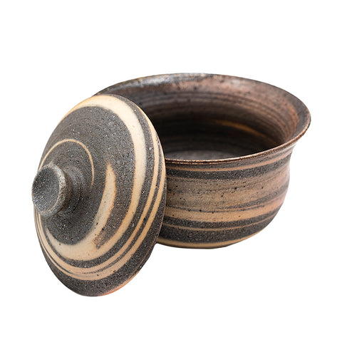 Wood-Fired Dehua Marbled-Clay Gaiwan # 94996
