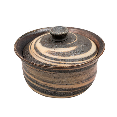 Wood-Fired Dehua Marbled-Clay Gaiwan # 94996