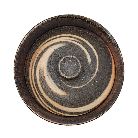 Wood-Fired Dehua Marbled-Clay Gaiwan # 94996