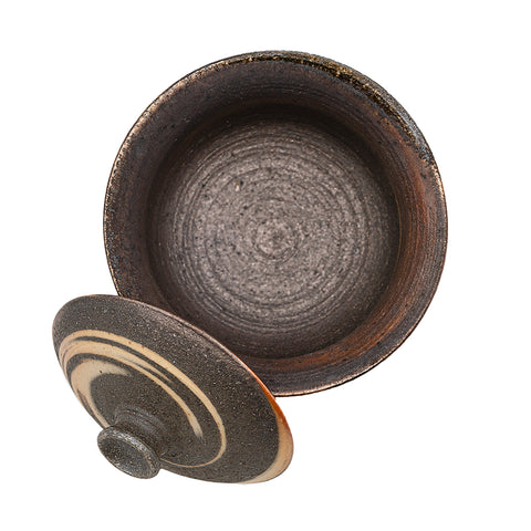 Wood-Fired Dehua Marbled-Clay Gaiwan # 94996