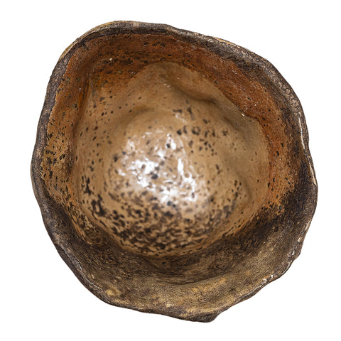 Taza de té Dehua de tres pies cocida en horno de leña # 95716, 70 ml