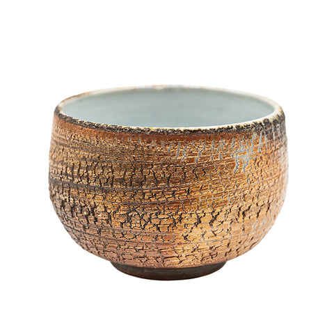Dehua Woodfired Tea Cup (Crackled Ash Glaze) # 95719, 120 ml