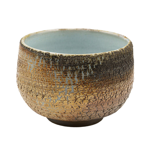 Dehua Woodfired Tea Cup (Crackled Ash Glaze) # 95719, 120 ml