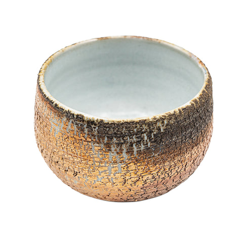 Dehua Woodfired Tea Cup (Crackled Ash Glaze) # 95719, 120 ml