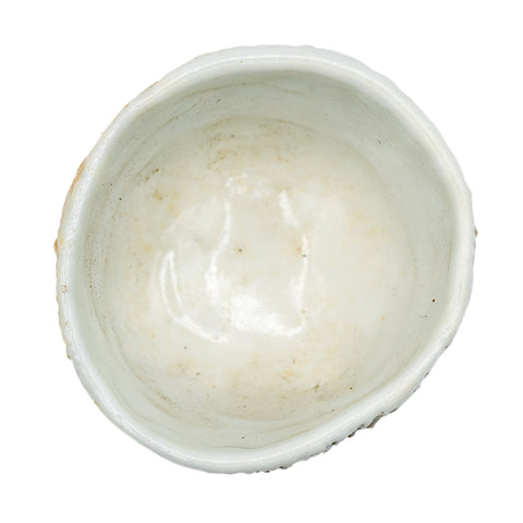 Holzgefeuerter Dehua Teetasse mit Rindenstruktur #95725, 80 ml