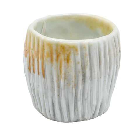 Woodfired Dehua Tree Stump Tea Cup # 95726, 62 ml