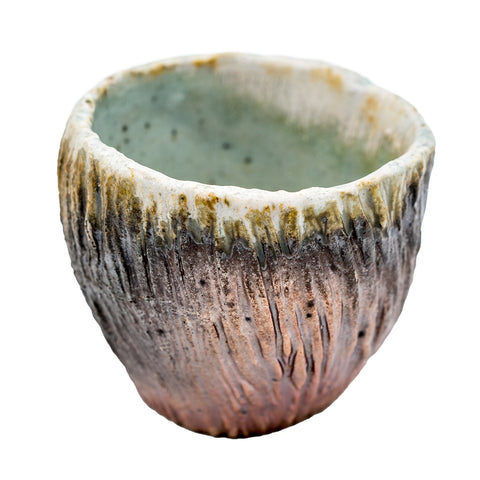Holzgefeuerter Dehua Baumrinden-Becher Nr. 95730, 75 ml