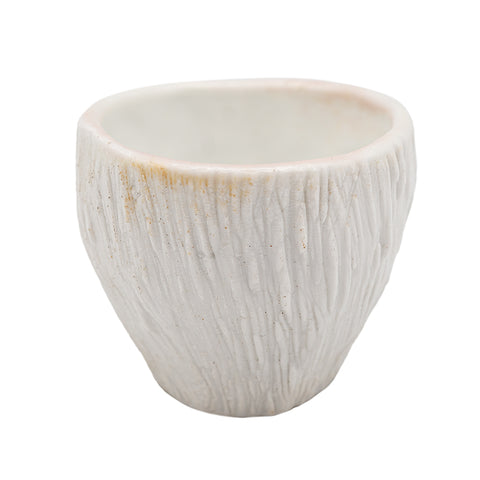 Woodfired Dehua Bark-Texture Tea Cup # 95737, 70 ml